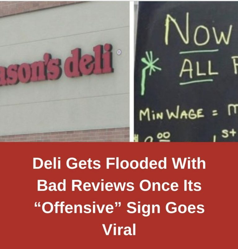 Deli Gets Flooded With Bad Reviews Once Its “Offensive” Sign Goes Viral