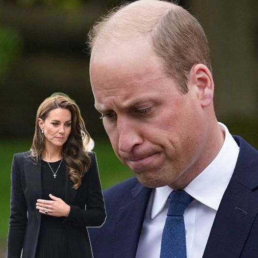 Prince William talks about Kate Middleton’s health with a sad face