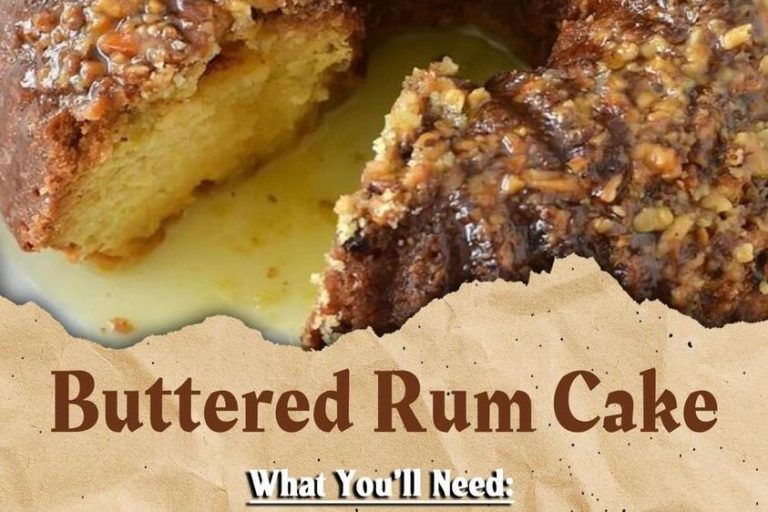 Buttered Rum Cake