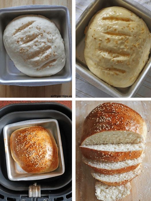 Homemade Bread in the Air Fryer