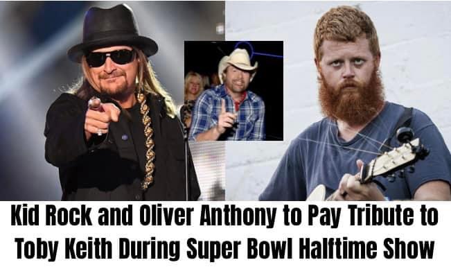 Special Performance: Kid Rock and Oliver Anthony to Pay Tribute to Toby Keith During Super Bowl Halftime Show