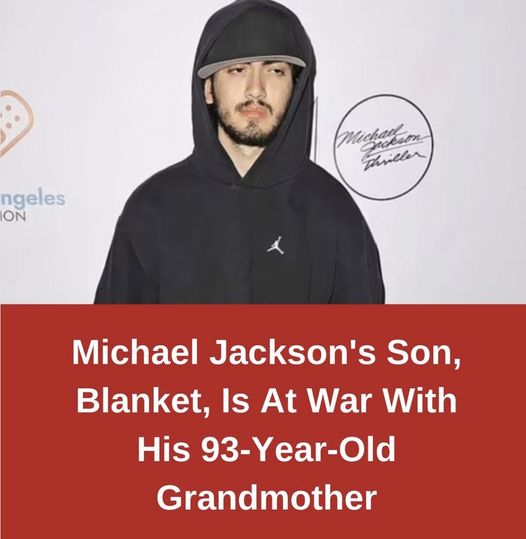 Blanket Jackson, the son of Michael Jackson, filed a lawsuit against his grandmother.