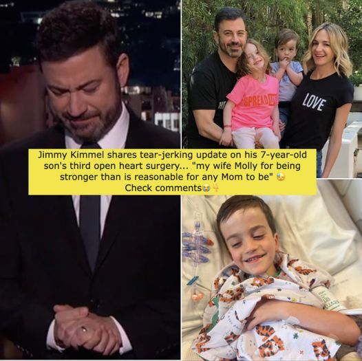 Jimmy Kimmel’s Son Underwent Third Open Heart Surgery
