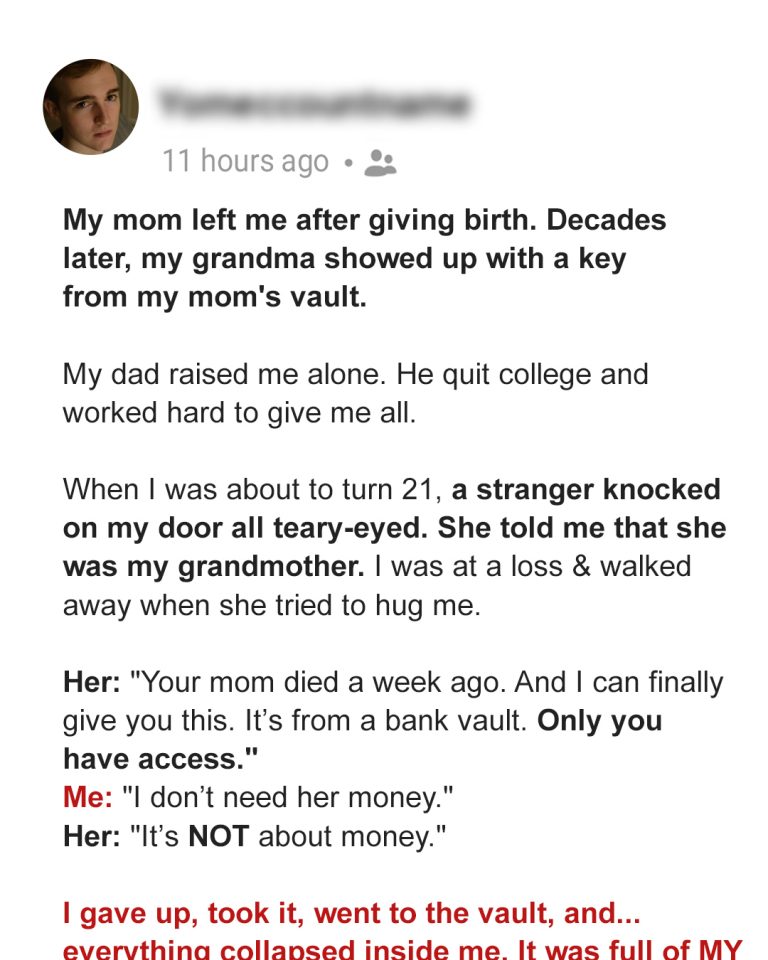 My Mom Abandoned Me Right after Birth – 21 Years Later, My Grandma Gave Me Key from Her with Answers