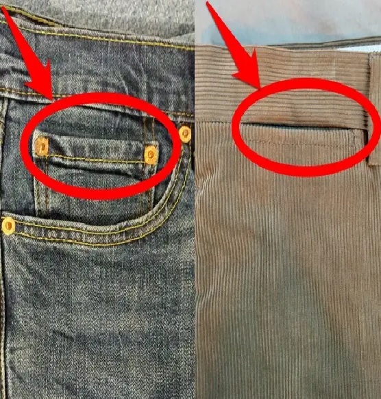 For this reason, every pair of jeans has a little pocket within the front pocket…