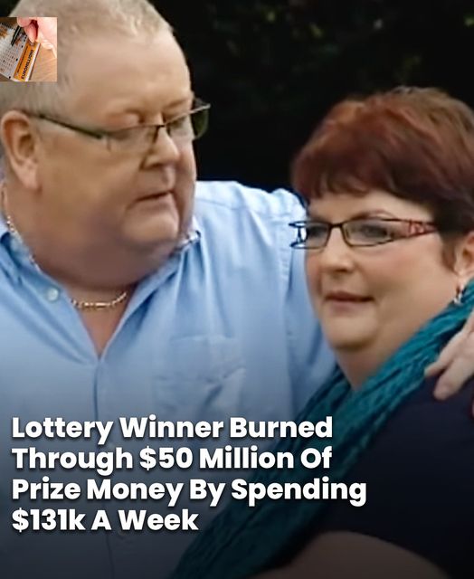 Lottery Winner Burned Through $50 Million Of Prize Money By Spending $131k A Week