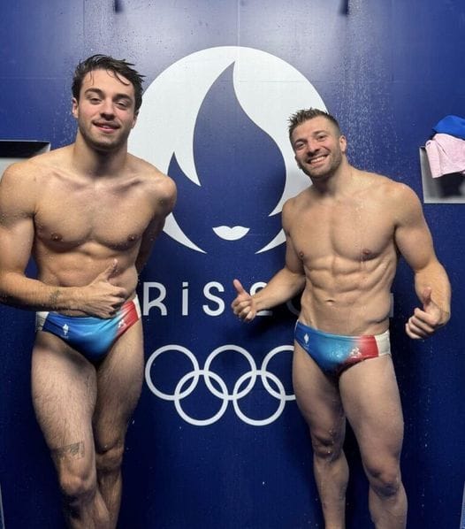 French Olympic diver causes stir online with bulge in swim trunks