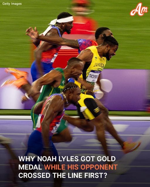 Why Noah Lyles Got Gold Medal While His Opponent Crossed the Line First