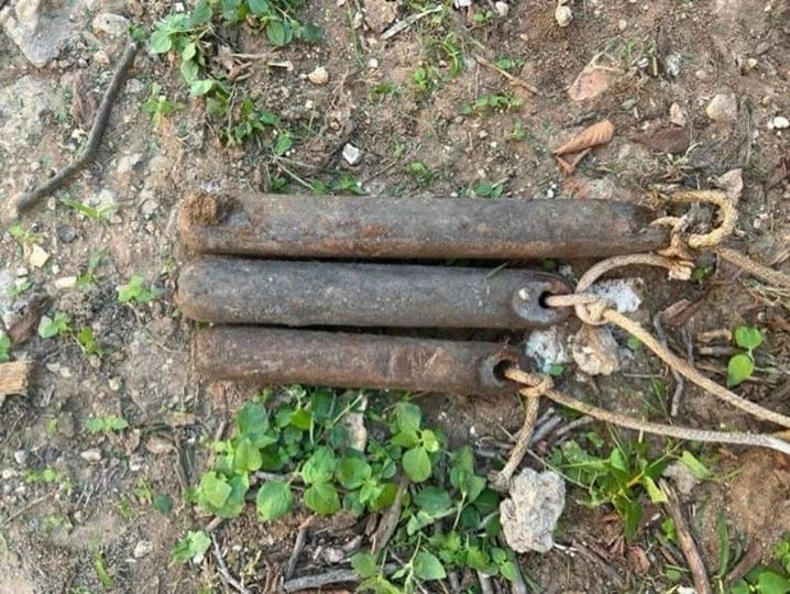 These old rusty sticks once had a unique use