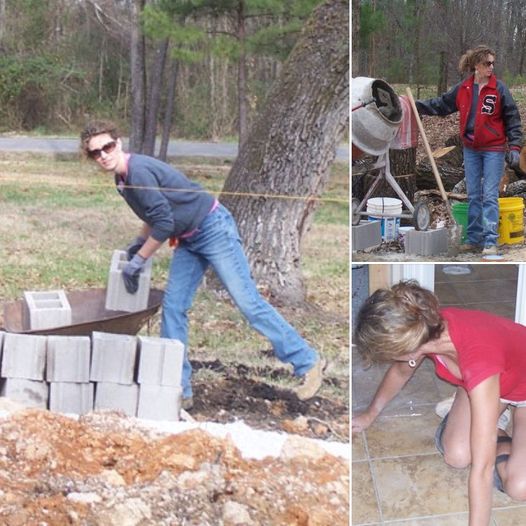 Her husband used to beat her frequently, so she took her children and ran away from home