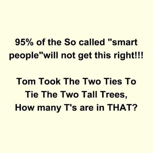 This stumps 95% of those considered “smart”! Will you get it right?