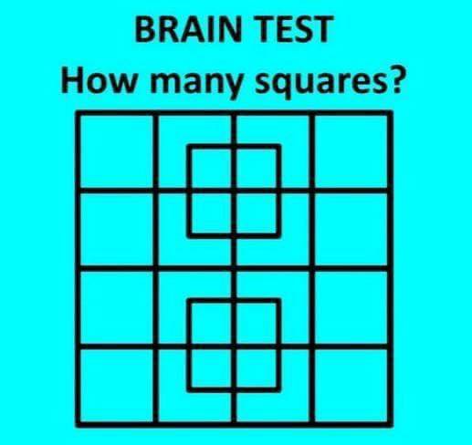 How Many Squares do you See?