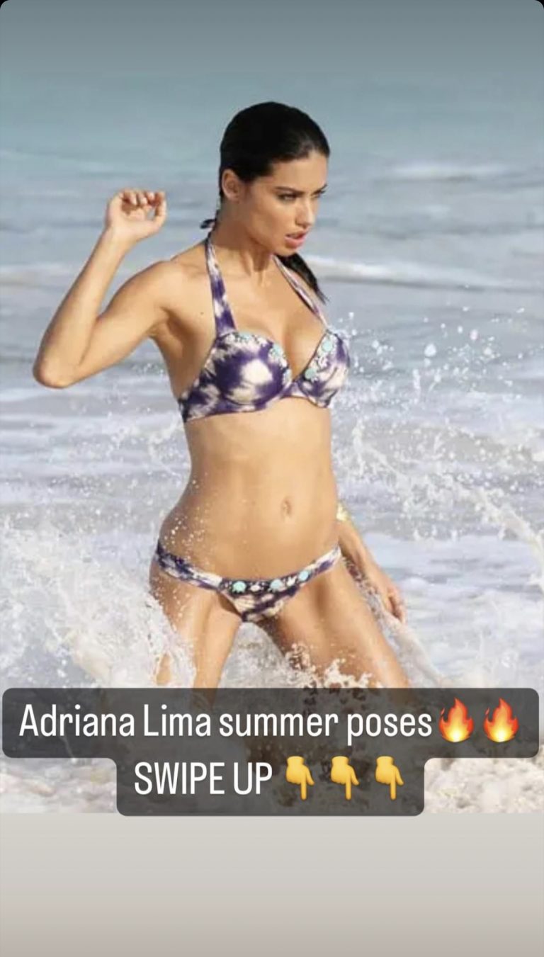 Adriana Lima latest summer photos!