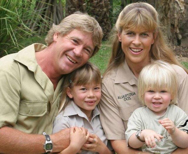 Prayers for Steve Irwin’s wife. Check the comments