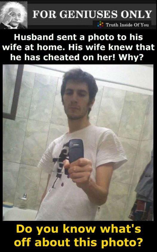 Cheating Husband Riddle