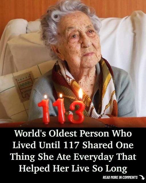 World’s oldest person who lived until 117 shared one thing she ate everyday that helped her live so long