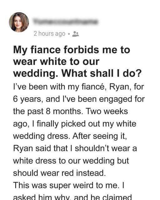 The Wedding Dress Saga: A Shocking Revelation