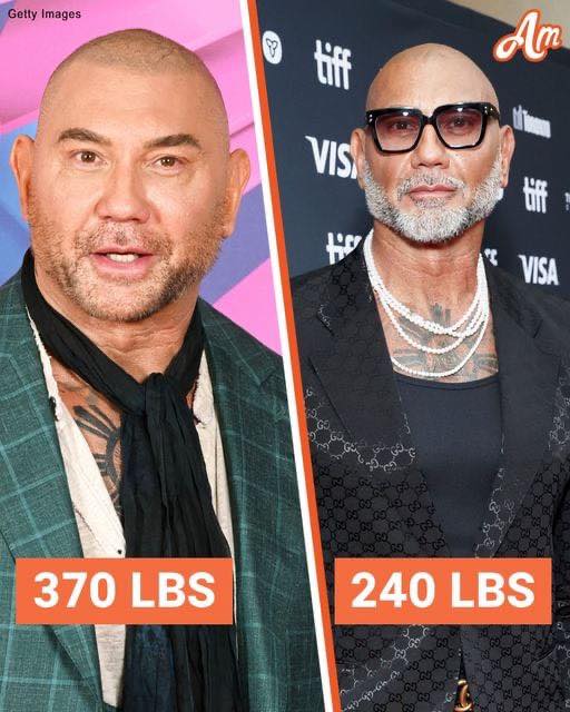 Actor and former WWE star Dave Bautista flaunted his astonishing WEIGHT LOSS at the 2024