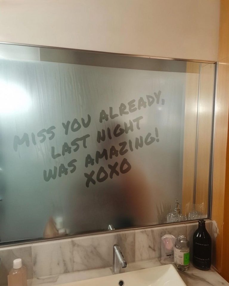 I Found a Love Note Written on Our Bathroom Mirror – But It Wasn’t Meant for Me