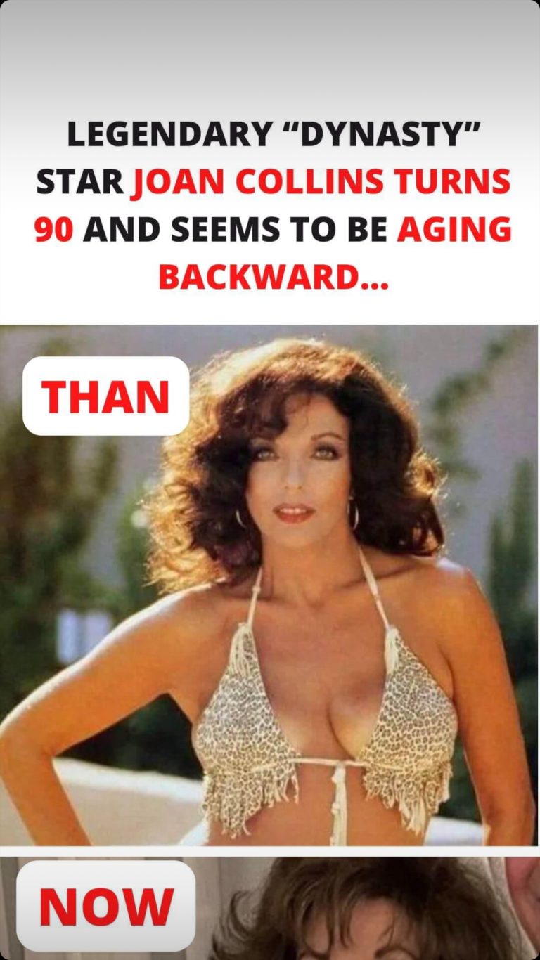 90-year-old Joan Collins stuns in sizzling swimsuit photo