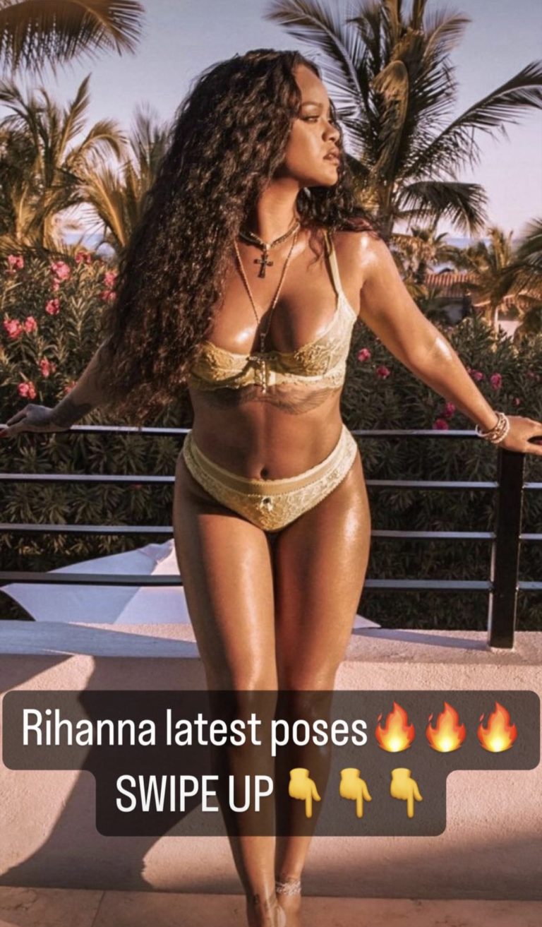 Rihanna latest summer poses!