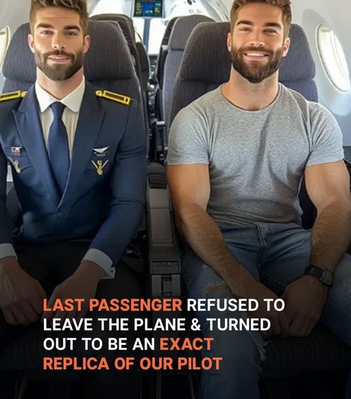 Before Disembarking Plane, Pilot Notices Last Passenger inside Who Is a Carbon Copy of Him – Story of the Day.