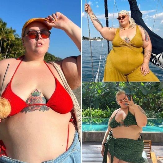 This 25-year-old woman loves bikinis, but cruel trolls tell her she”s too “fat” to wear them… Take a look at her daring photos and hear what she has to say…